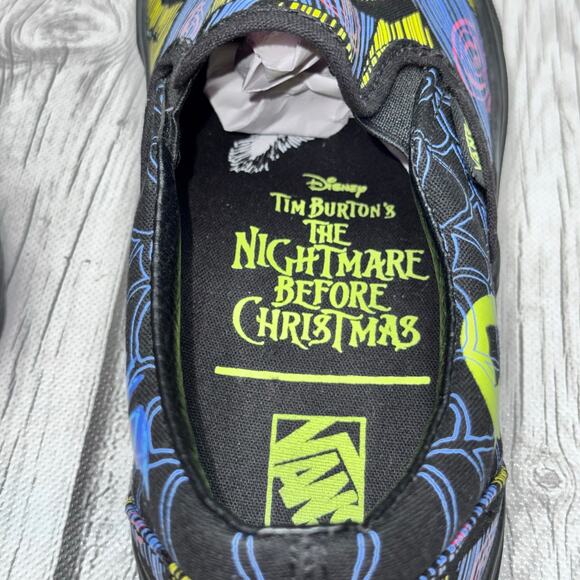 NIB Vans Classic SlipOn
The Nightmare Before Christmas Oogie Boogie Size 7M 8.5W - Picture 10 of 11